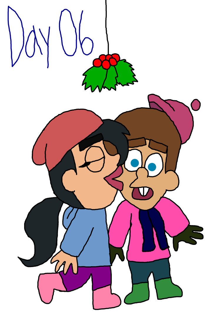Timmy X Ruby Christmas Countdown Day 06 - Dani x Timmy by kTd1993 on DeviantArt