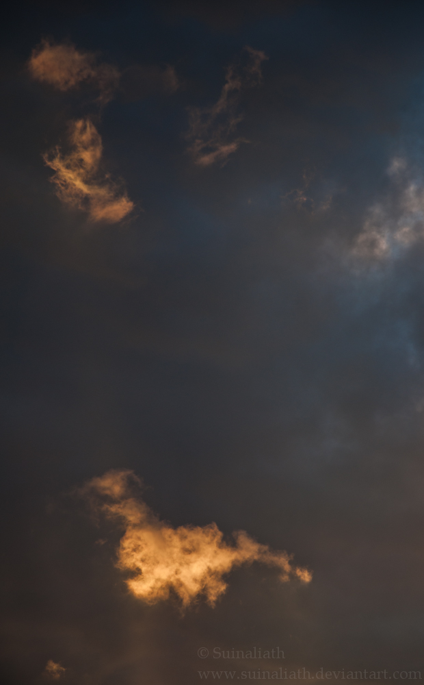 Clouds of Light and Blue