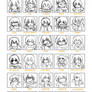 Hirohashi Ayako 30 Expressions Challenge