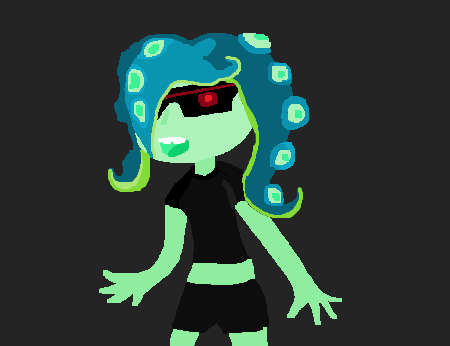 Sanitized Octoling (Pixel) by Reydorer on DeviantArt