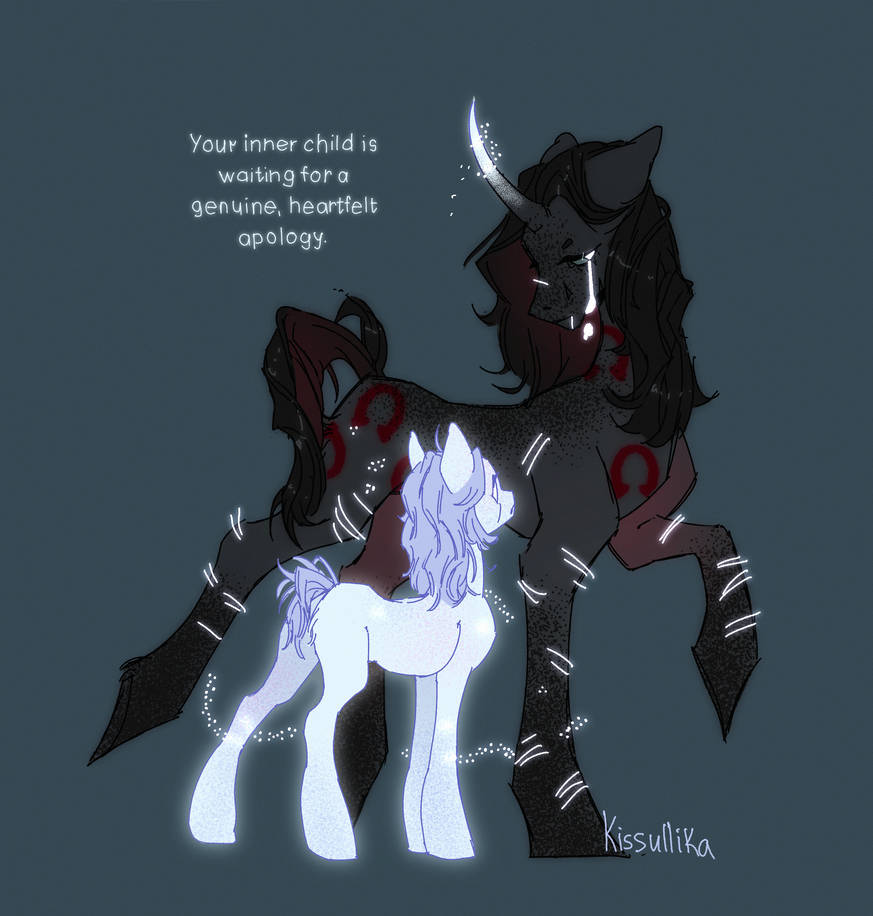 Hurt Inner Child Deviantart Inner child art by Kisullkaart on DeviantArt