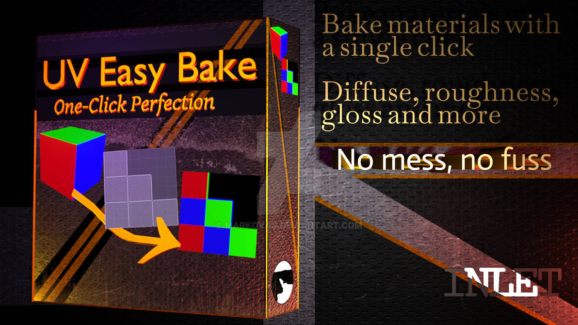 UV Easy Bake - Image, Materials - Blender Addon by markovas on DeviantArt