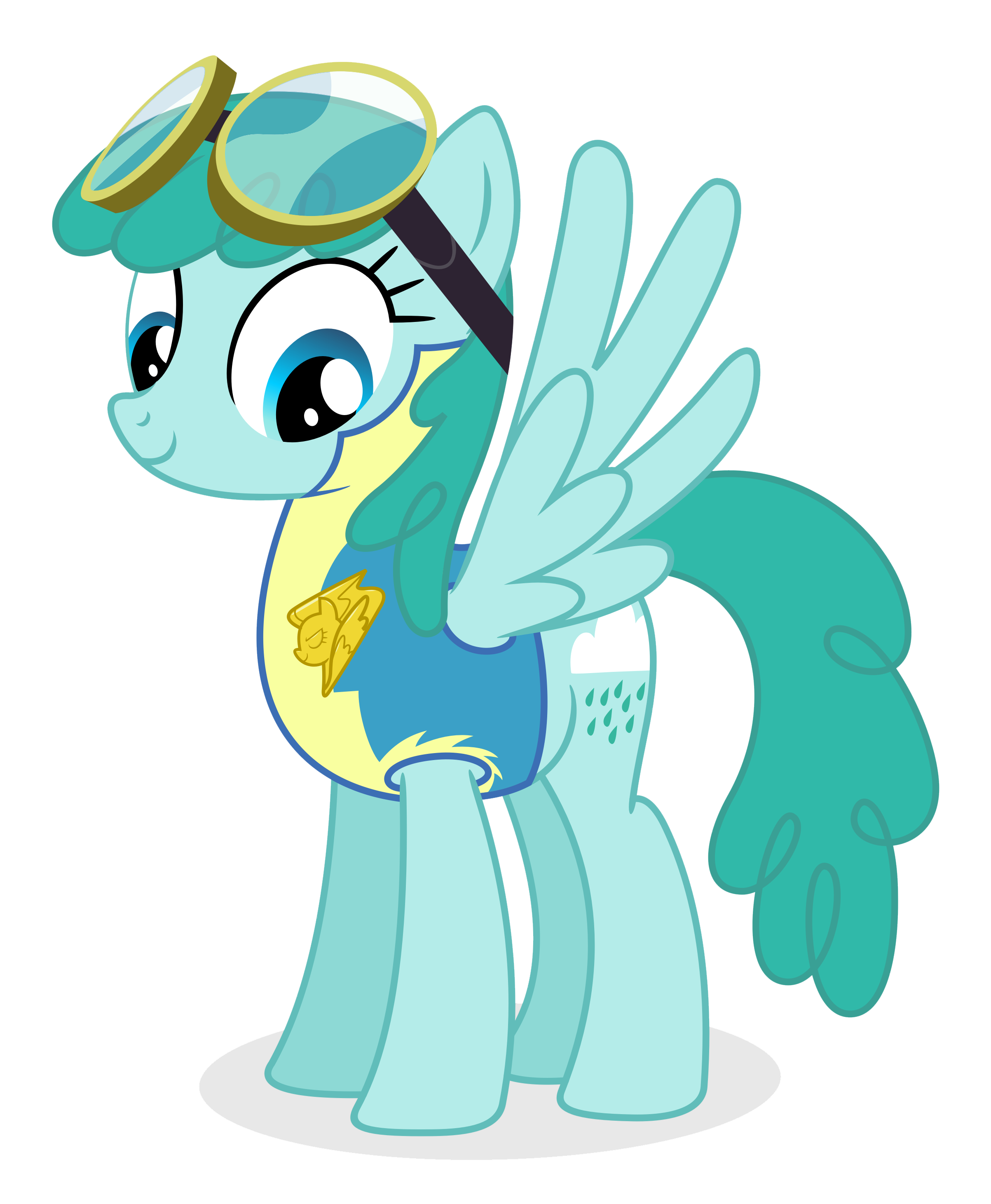Medley as a lead pony in the academy