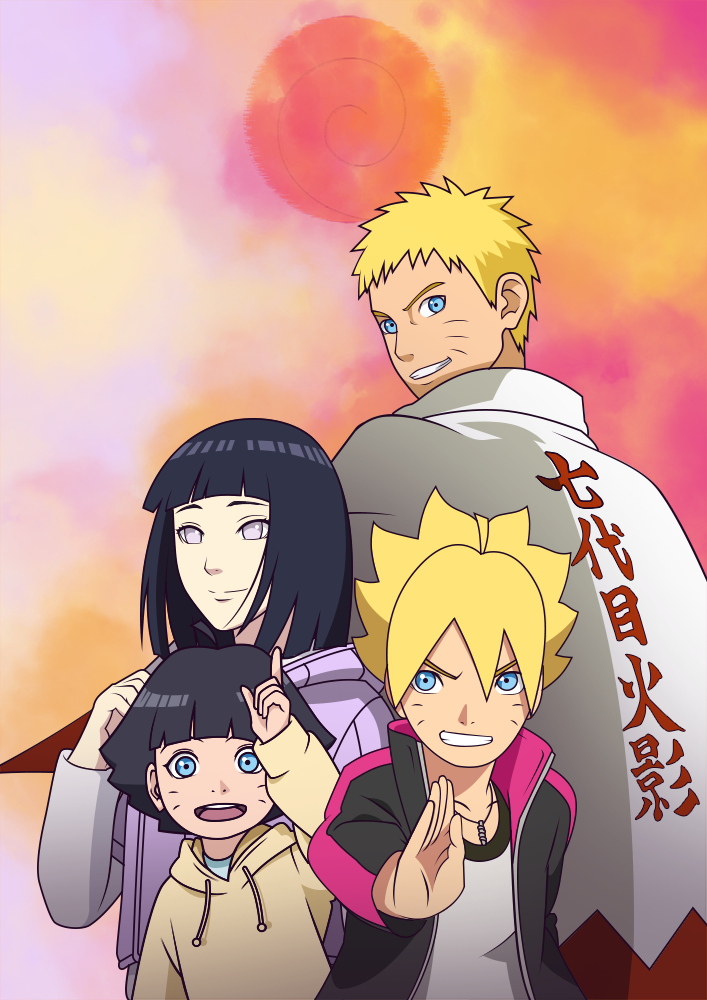 Naruto Hinata boruto himawari uzumaki family Clan Public Group