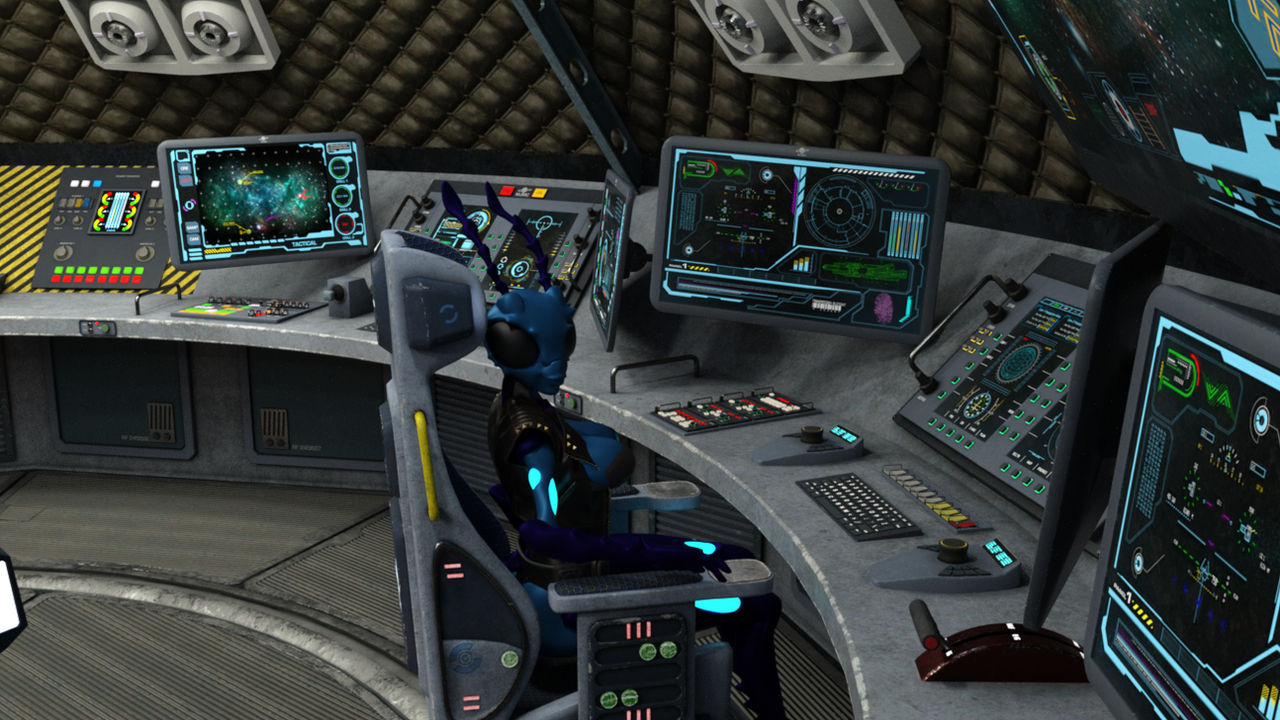 Azurine at MV Control room1 by Conklingc on DeviantArt