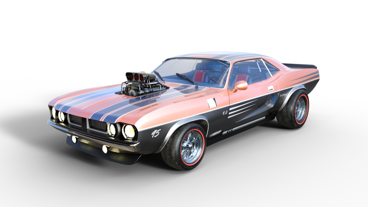 XI Muscle Dragster Car by Conklingc on DeviantArt