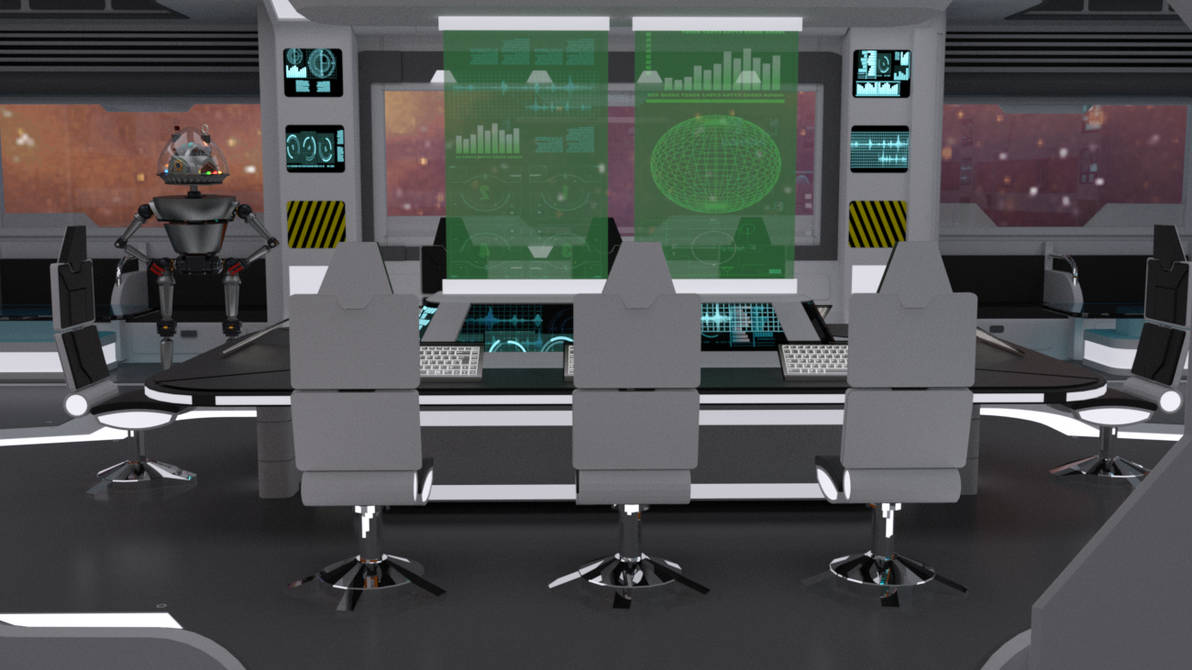 Automaton Command Center Command Center with X-95A robot by Conklingc on DeviantArt