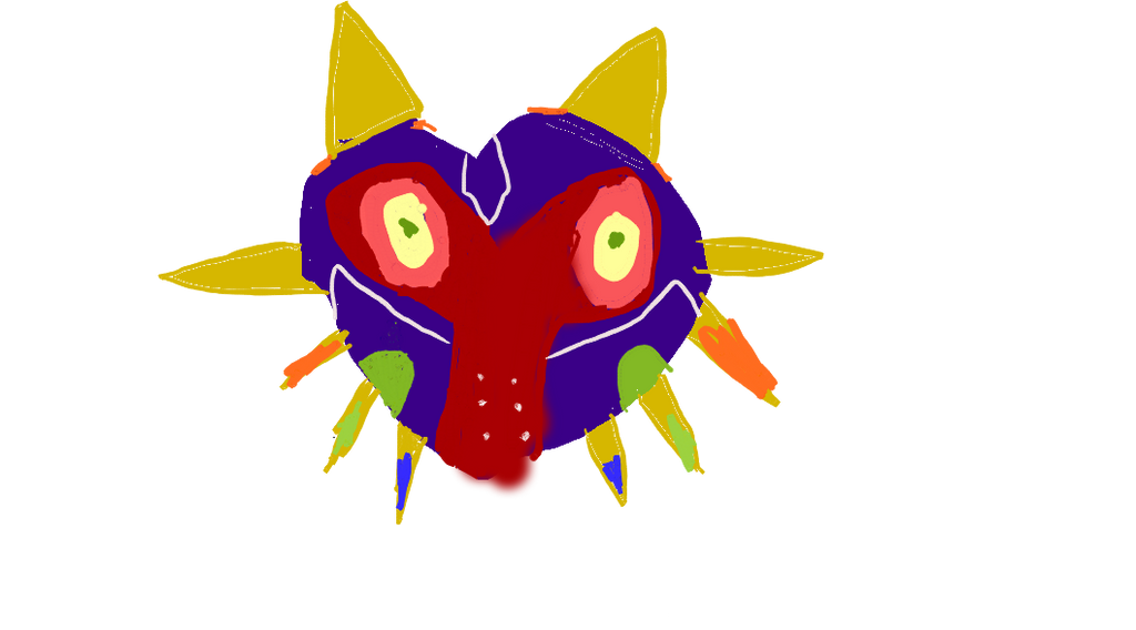 Majora's mask by simonater1 on DeviantArt