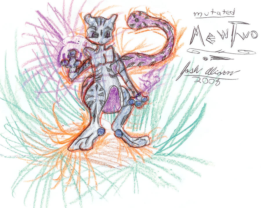 Mewtwo Lettering Mewtwo by JoshTheNinjaMaster on DeviantArt