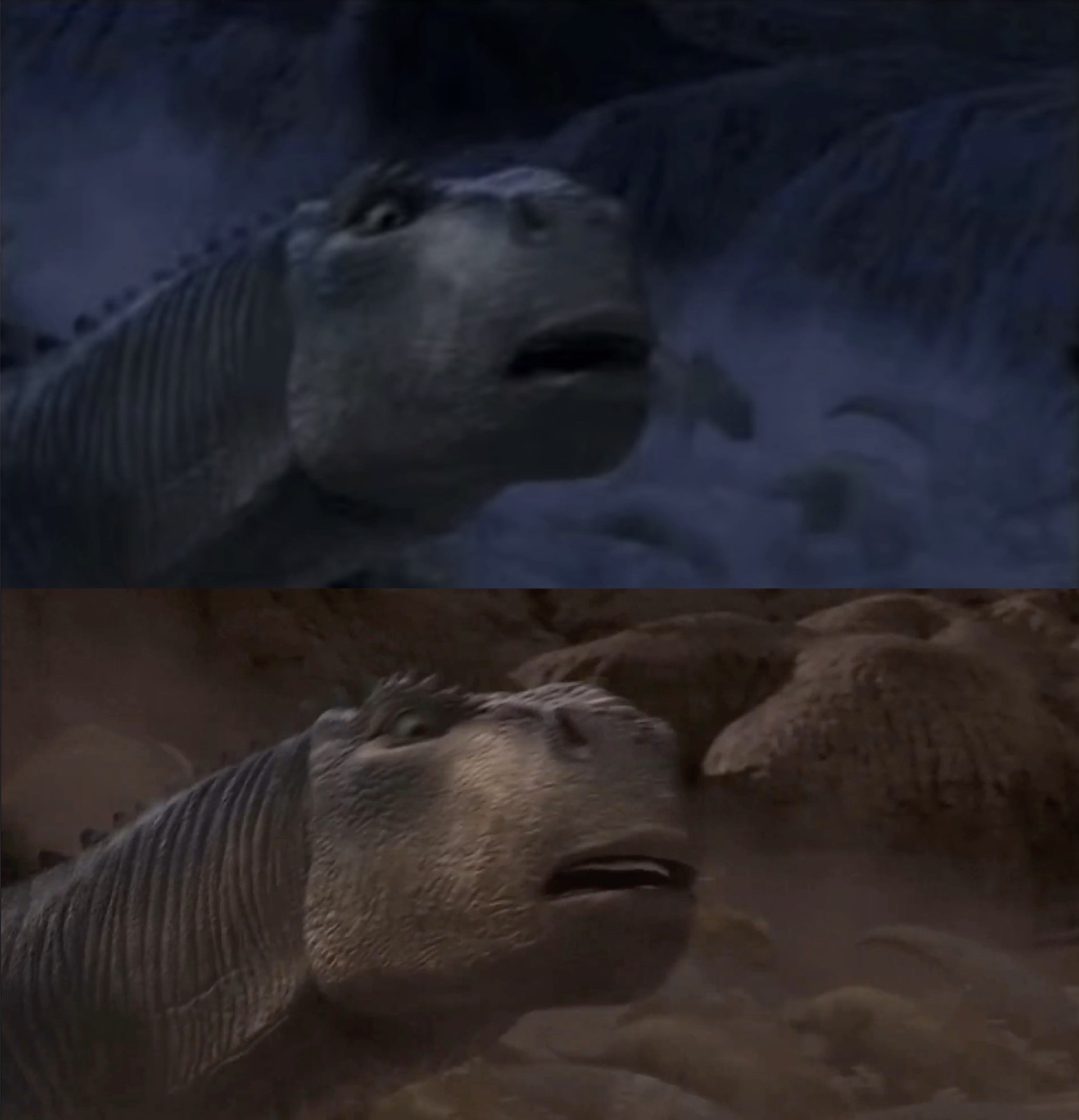 Aladar Raptors Attack Aladar being attacked by kron, different light by IguanodonFighter on ...