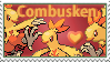 Combusken Stamp