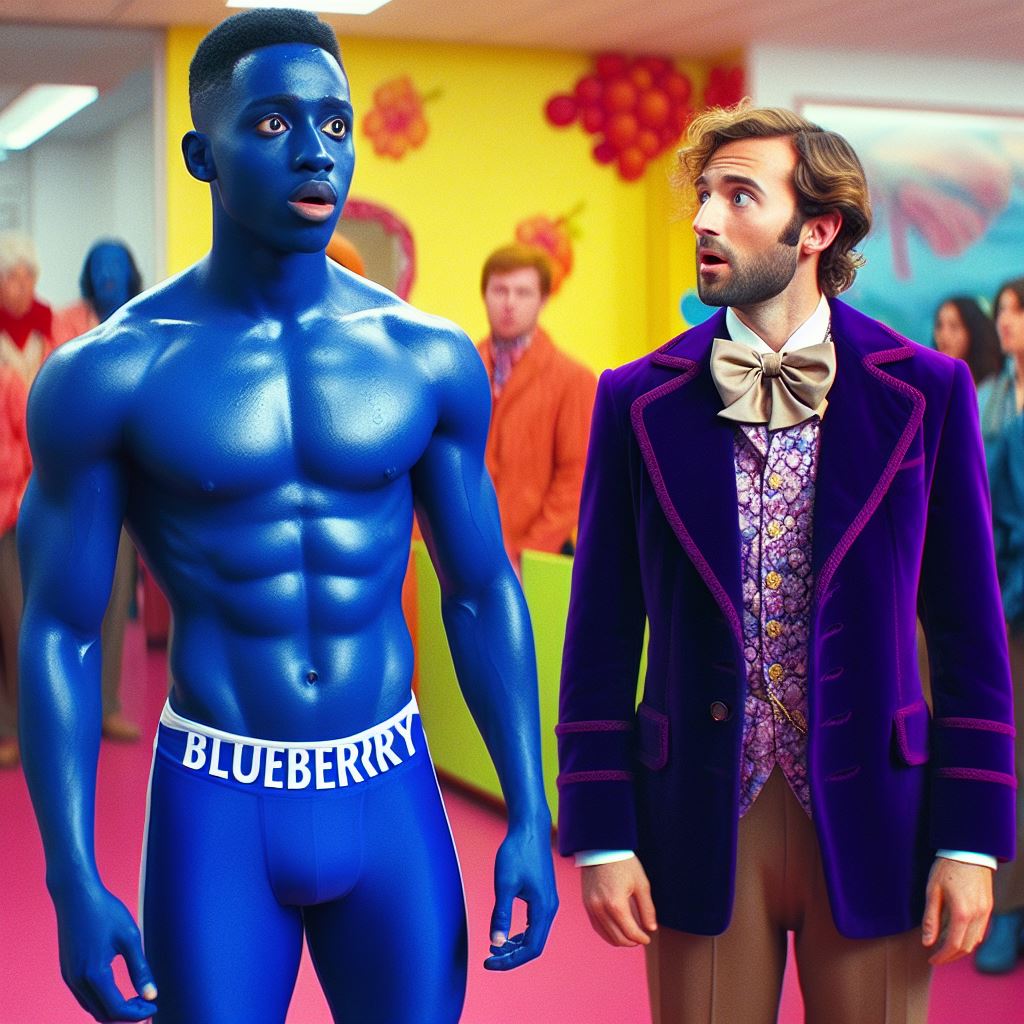 Male blueberry inflation #151 by wonkagumtester on DeviantArt