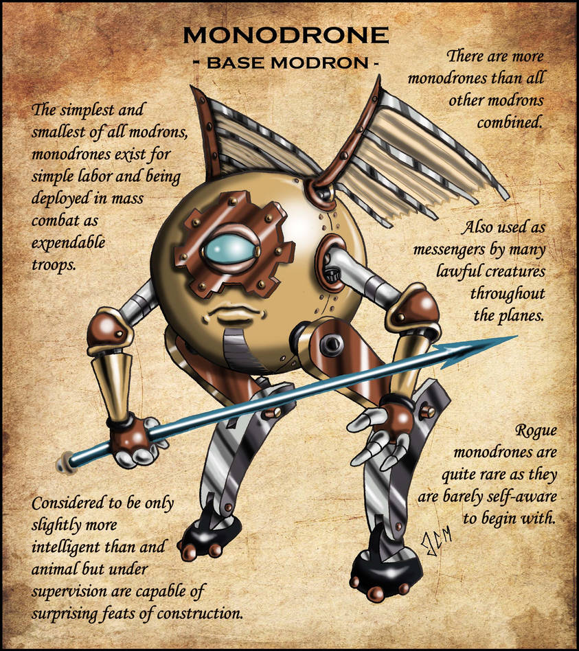 Monodrone by JohnMannArtz on DeviantArt