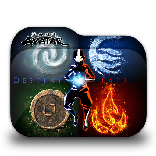 Anime Avatar Aang Folder Icon By Minacsky Saya On Deviantart