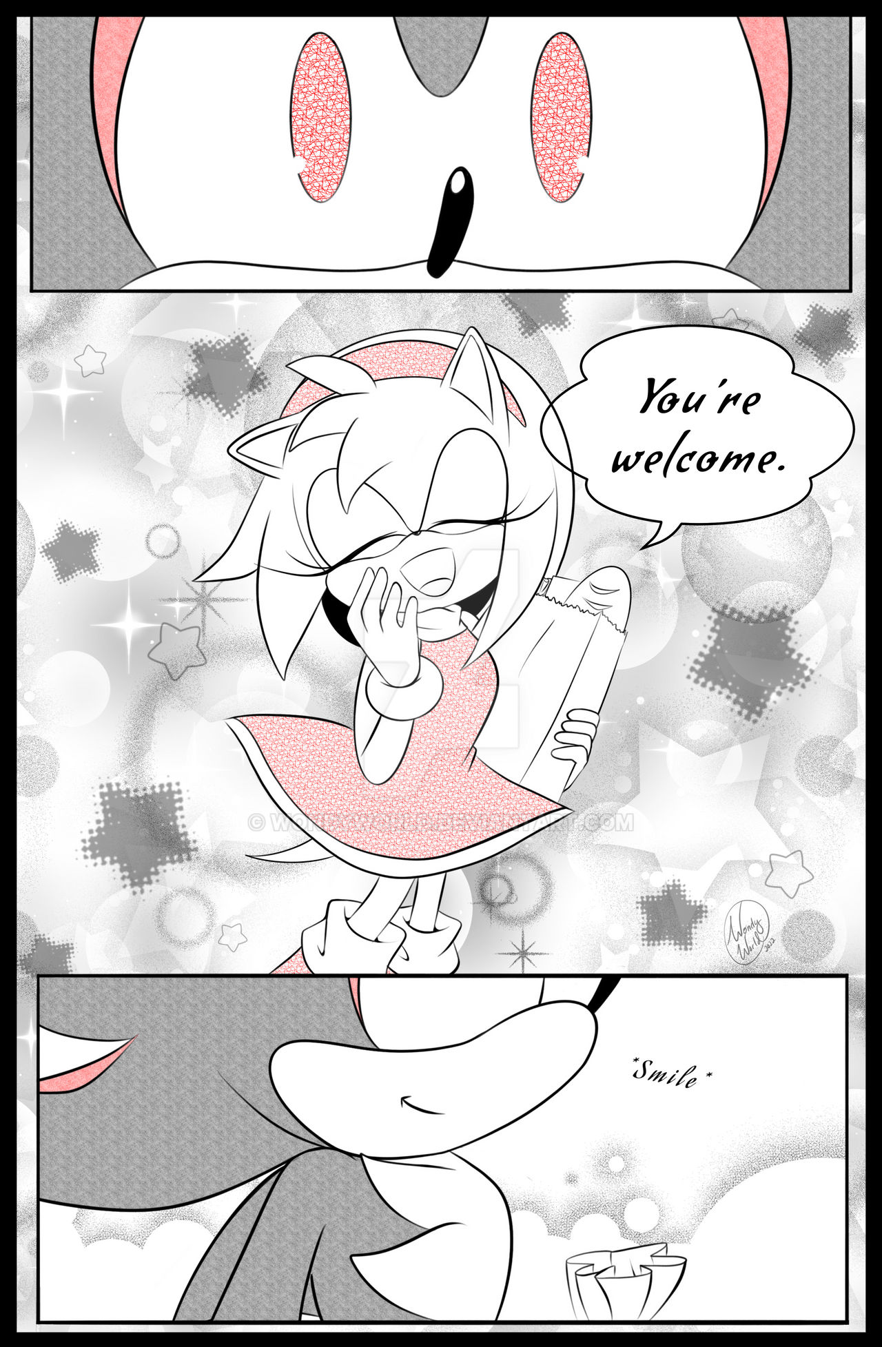 ShadAmy Comic page 8 by WondyWorld on DeviantArt