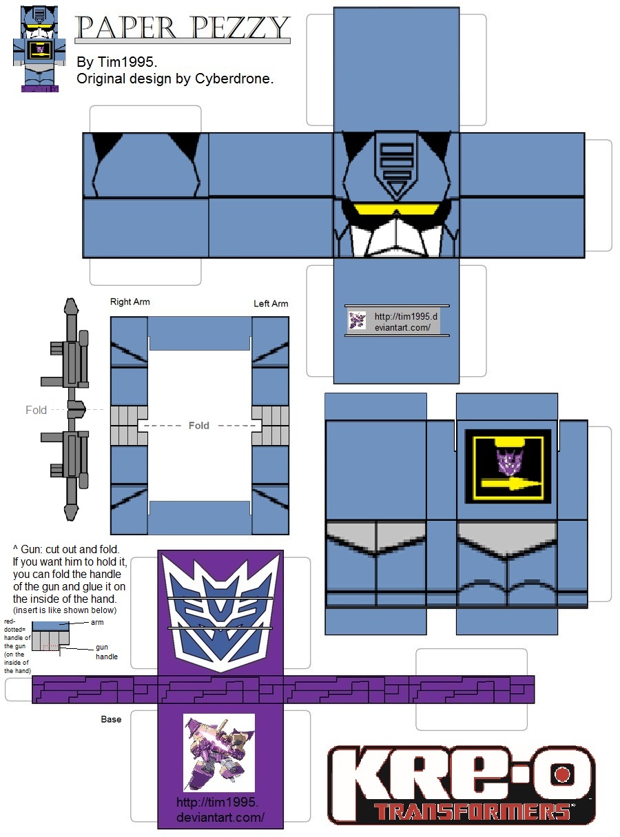 KRE-O Soundwave Paper Prezzy by Tim1995 on DeviantArt