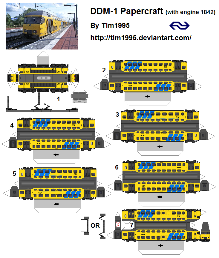 DDM-1 Papercraft