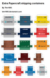 Extra containertrain containers