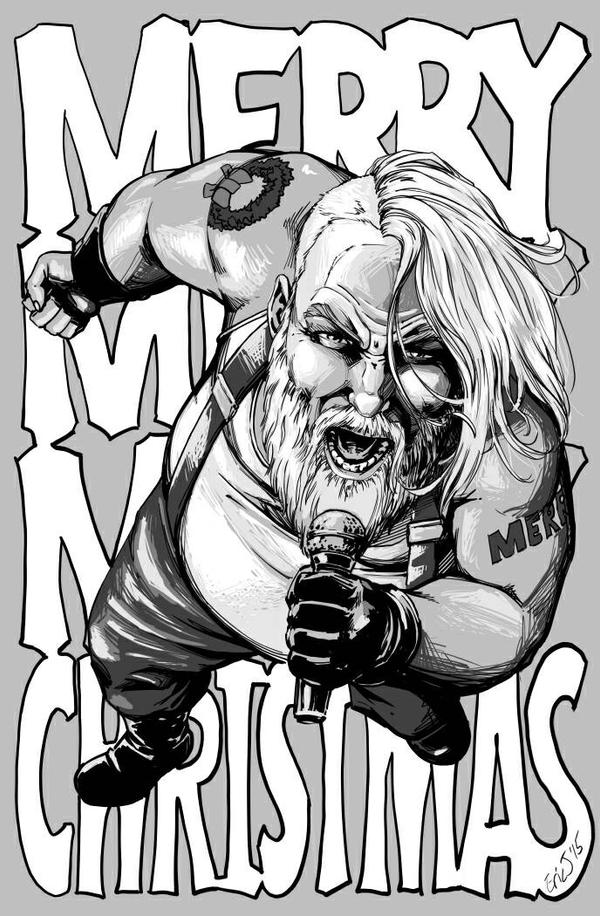 Santa Rapper Art Punk Rock Santa by EricJ-art on DeviantArt
