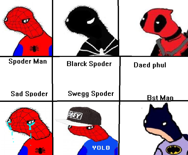 Spoder Man Season 1 characters by yummycookieart on DeviantArt