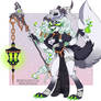 Necromancer Hellhound Adopt - SOLD
