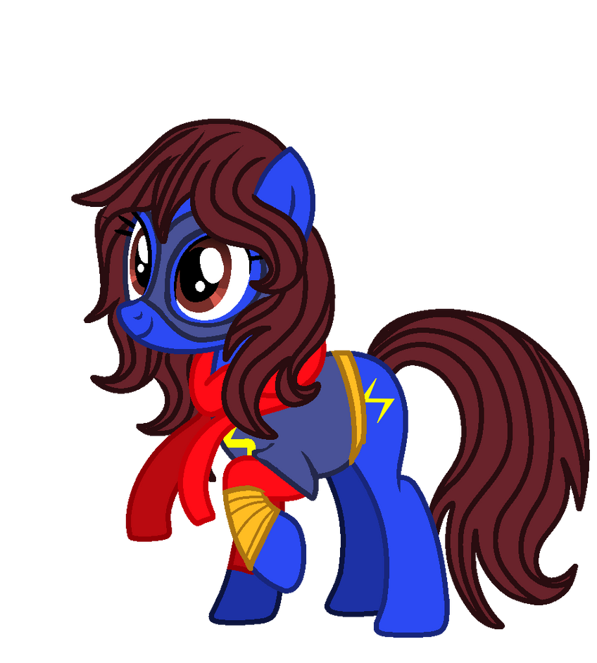 Ms. Marvel Pony Style Commission by Small-Brooke1998 on DeviantArt