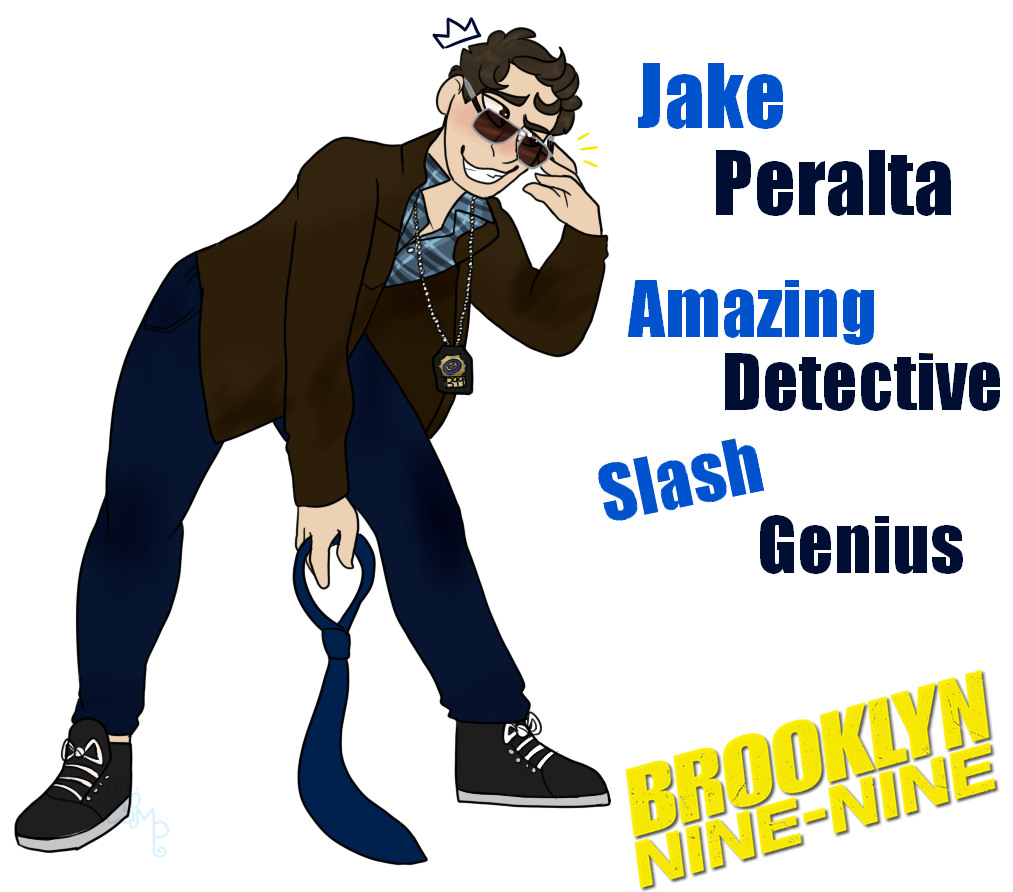 Jake Peralta word by mysterypaws on DeviantArt
