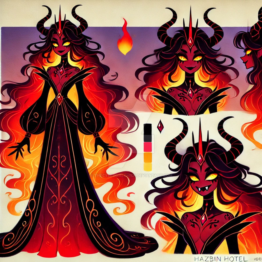 Thread Demon Oc Adopt Hazbin Hotel OC Demon #6 by TheCyberGirlChick on DeviantArt
