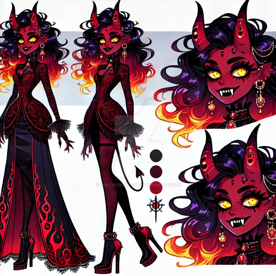 Thread Demon Oc Adopt Hazbin Hotel OC Demon #9 by TheCyberGirlChick on DeviantArt