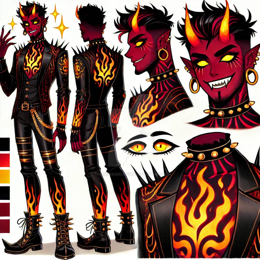 Thread Demon Oc Adopt Hazbin Hotel OC Demon #10 by TheCyberGirlChick on DeviantArt