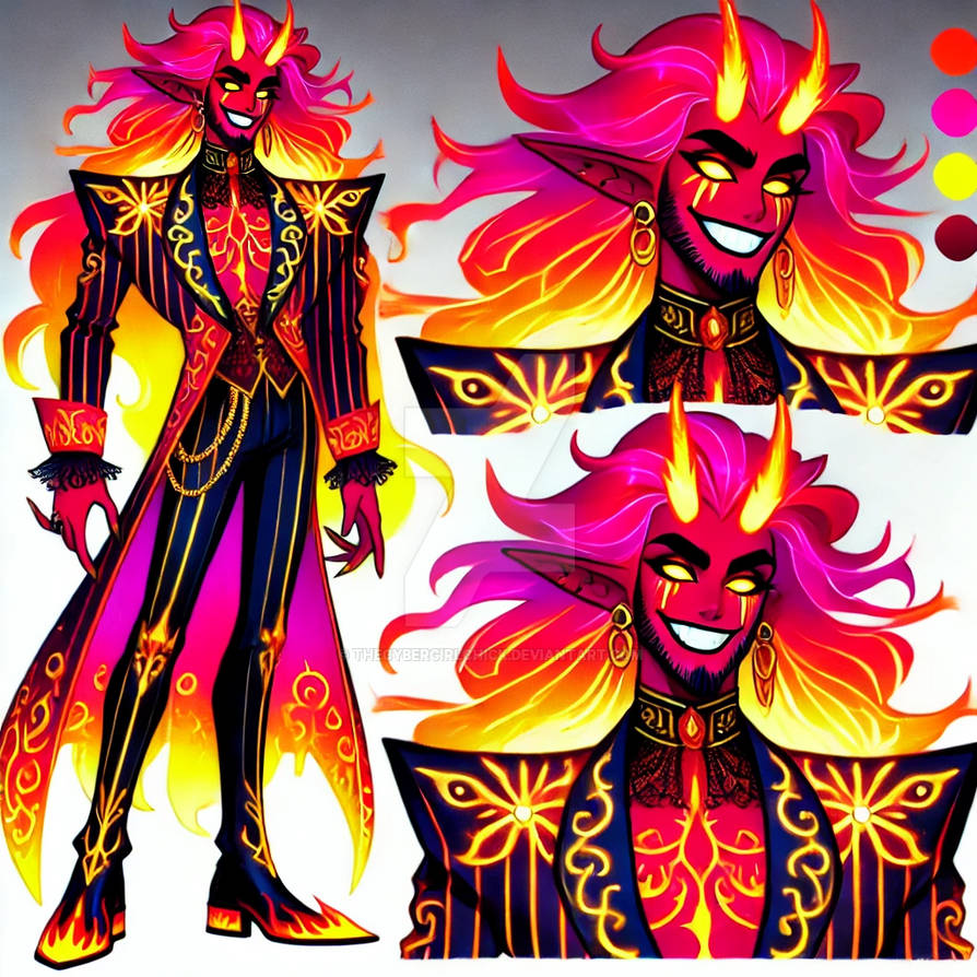 Thread Demon Oc Adopt Hazbin Hotel OC Demon #11 by TheCyberGirlChick on DeviantArt