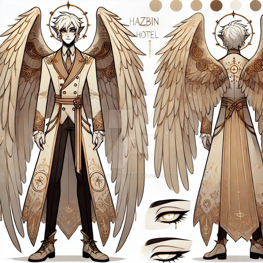 Time Angel Oc Adopt Hazbin Hotel Angel OC #61 by TheCyberGirlChick on DeviantArt
