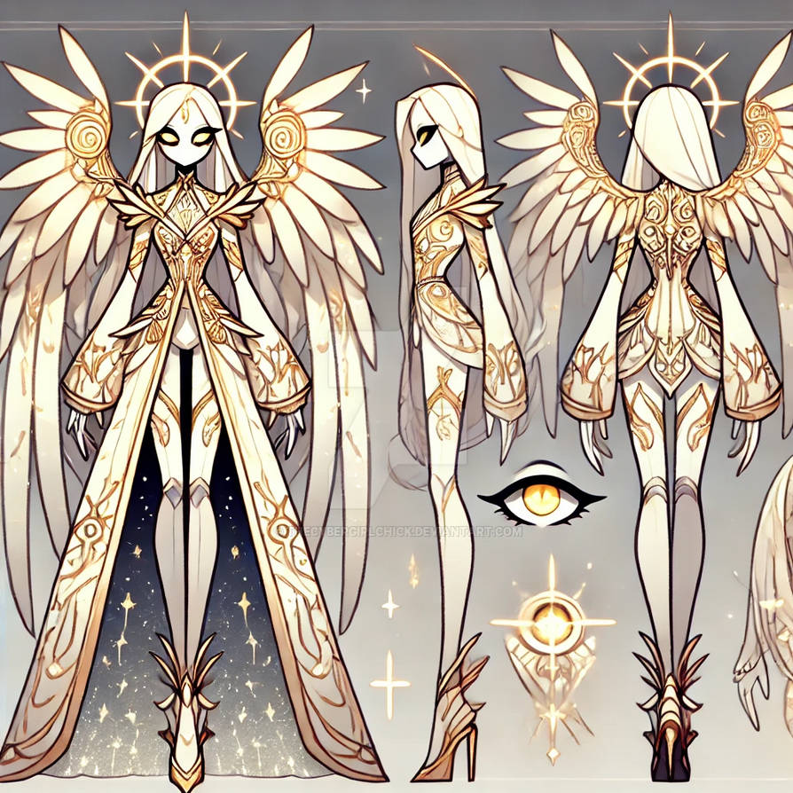 Adopt Hazbin Hotel Angel OC #72 by TheCyberGirlChick on DeviantArt