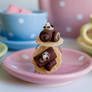 cute chocolate roll ring