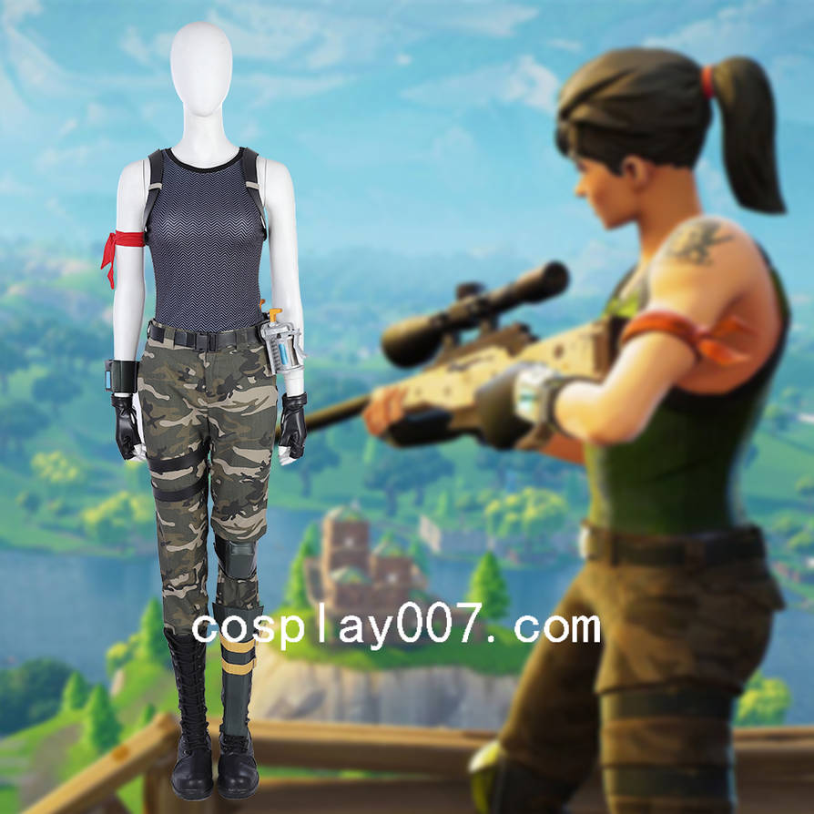 Fortnite Battle Royale female commando cosplay cos by ...