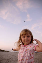 Kelly Flying Kite - 1
