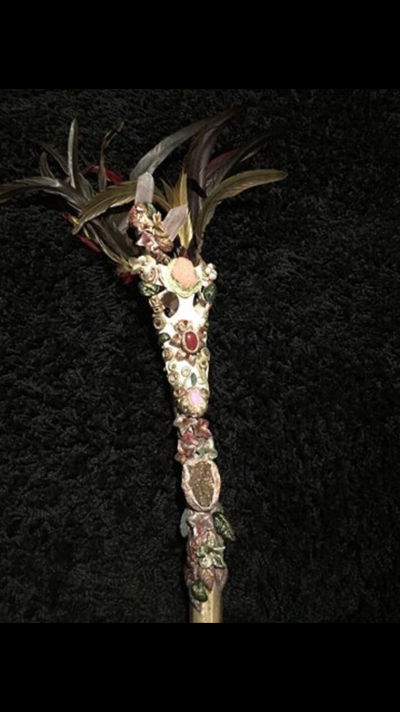 Orisha Ritual Staff Magic ritual pagan staff by Ekaterina Tardif by EkaterinaTardif on ...