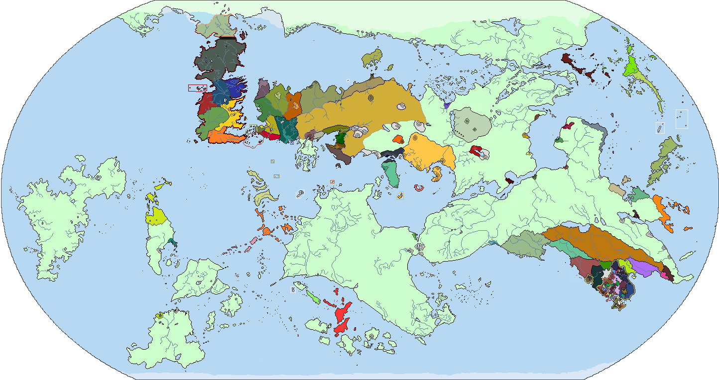 a song of ice and fire / game of thrones map