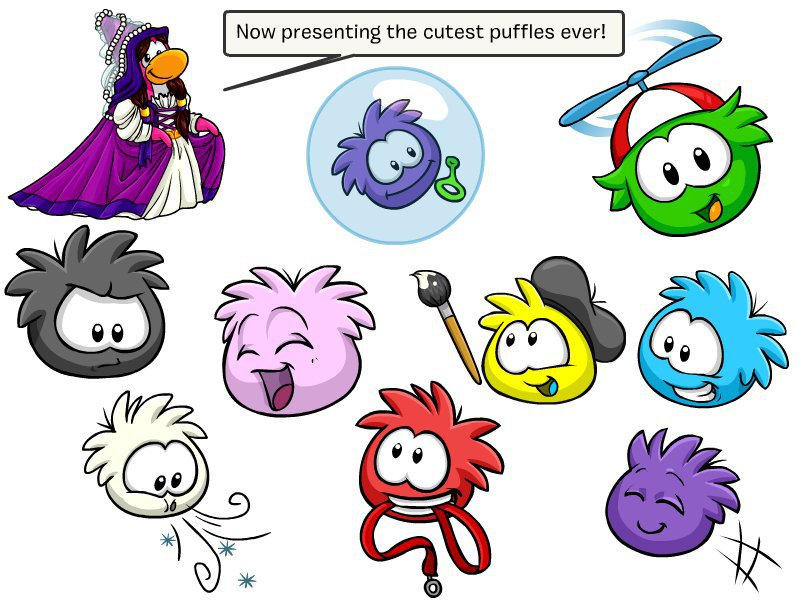 Cute Little Puffles by ARTEMIS56787 on DeviantArt