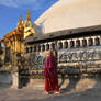 Prayer wheels of Swayambhunath