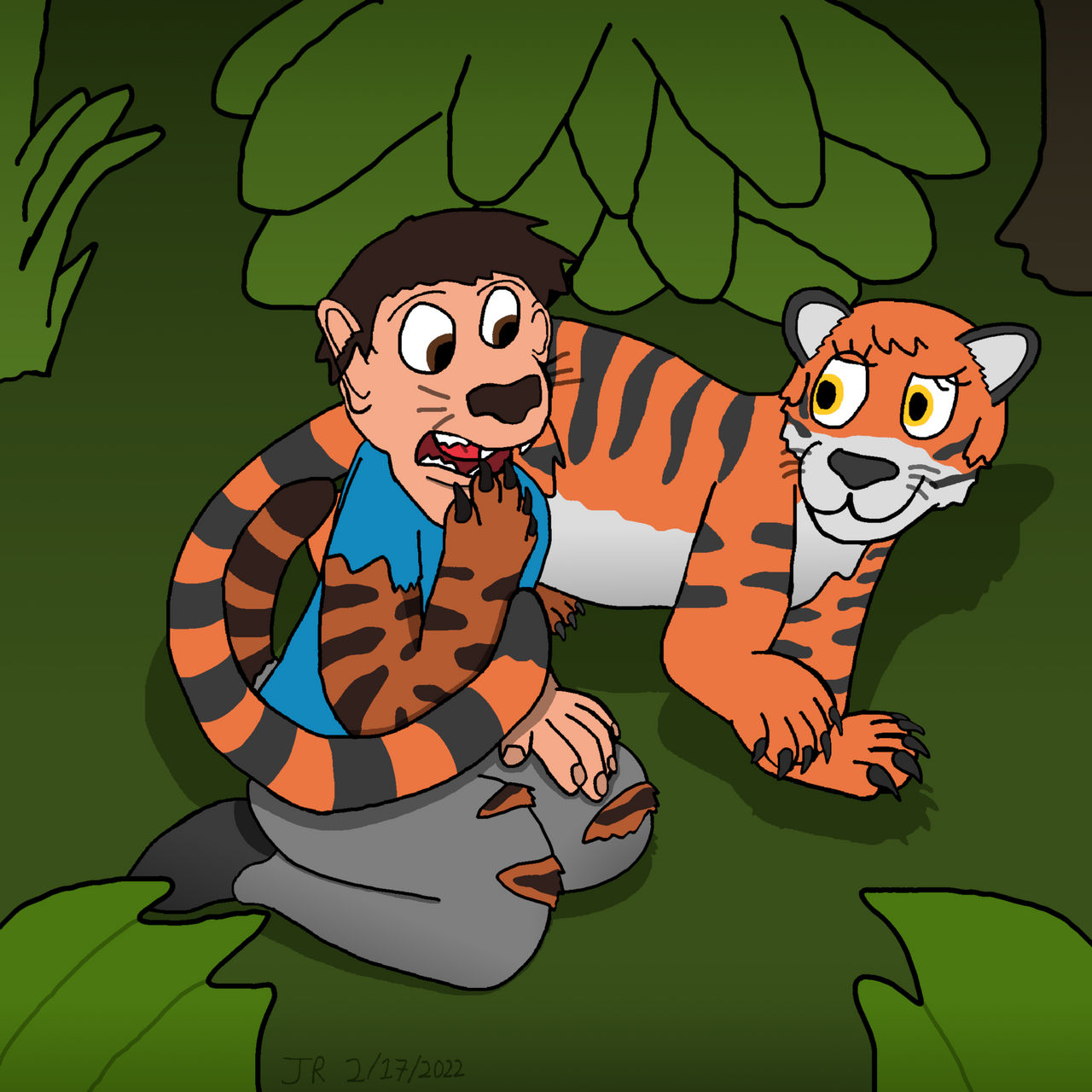 Tiger Transform Tiger TF Doodle by Joshua-Reynard on DeviantArt