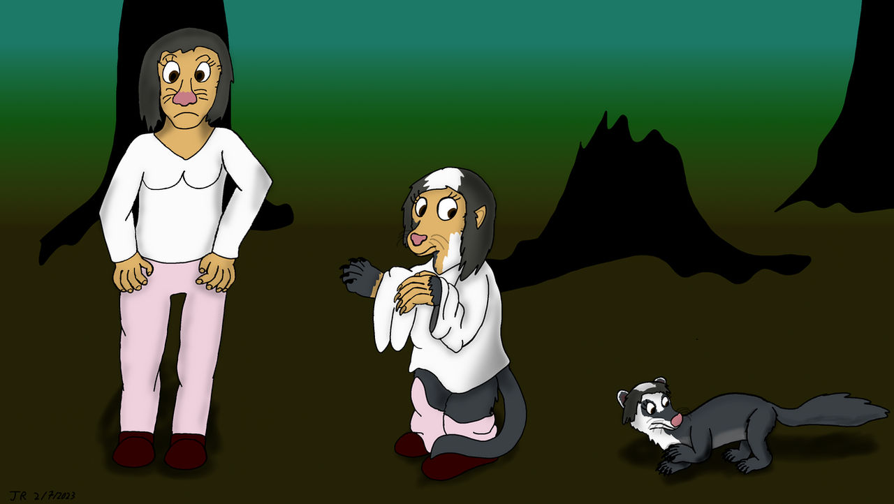Chinese Ferret-Badger TF by Joshua-Reynard on DeviantArt