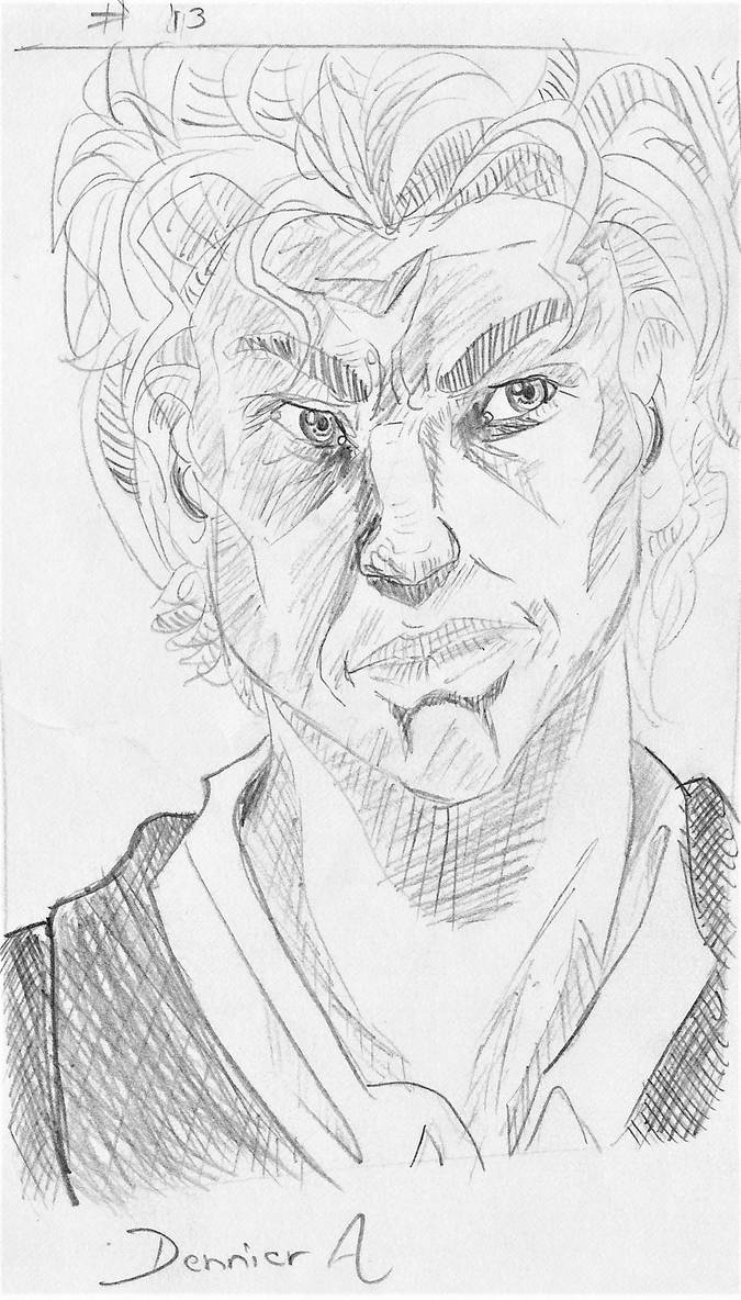 Pencil Sketch #12: Random man by Rodney-2x4 on DeviantArt