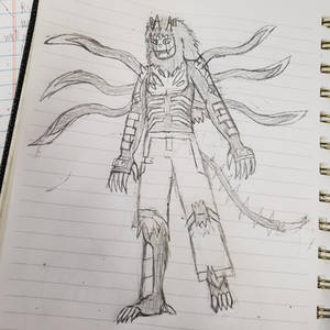 RWBY OC: Jekyll Vanta (Beast Form)