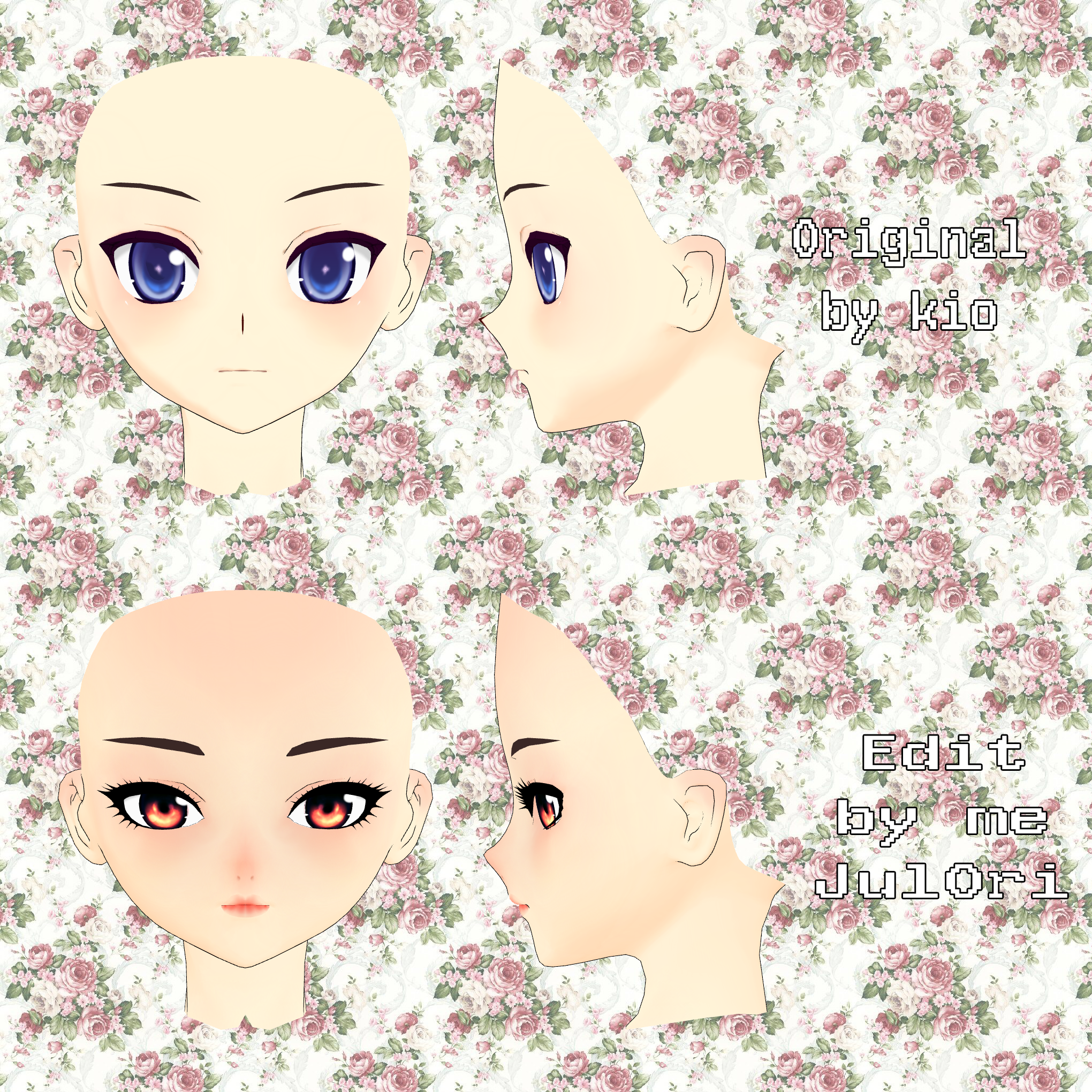 Edit face 2 [MMD][W.I.P.]