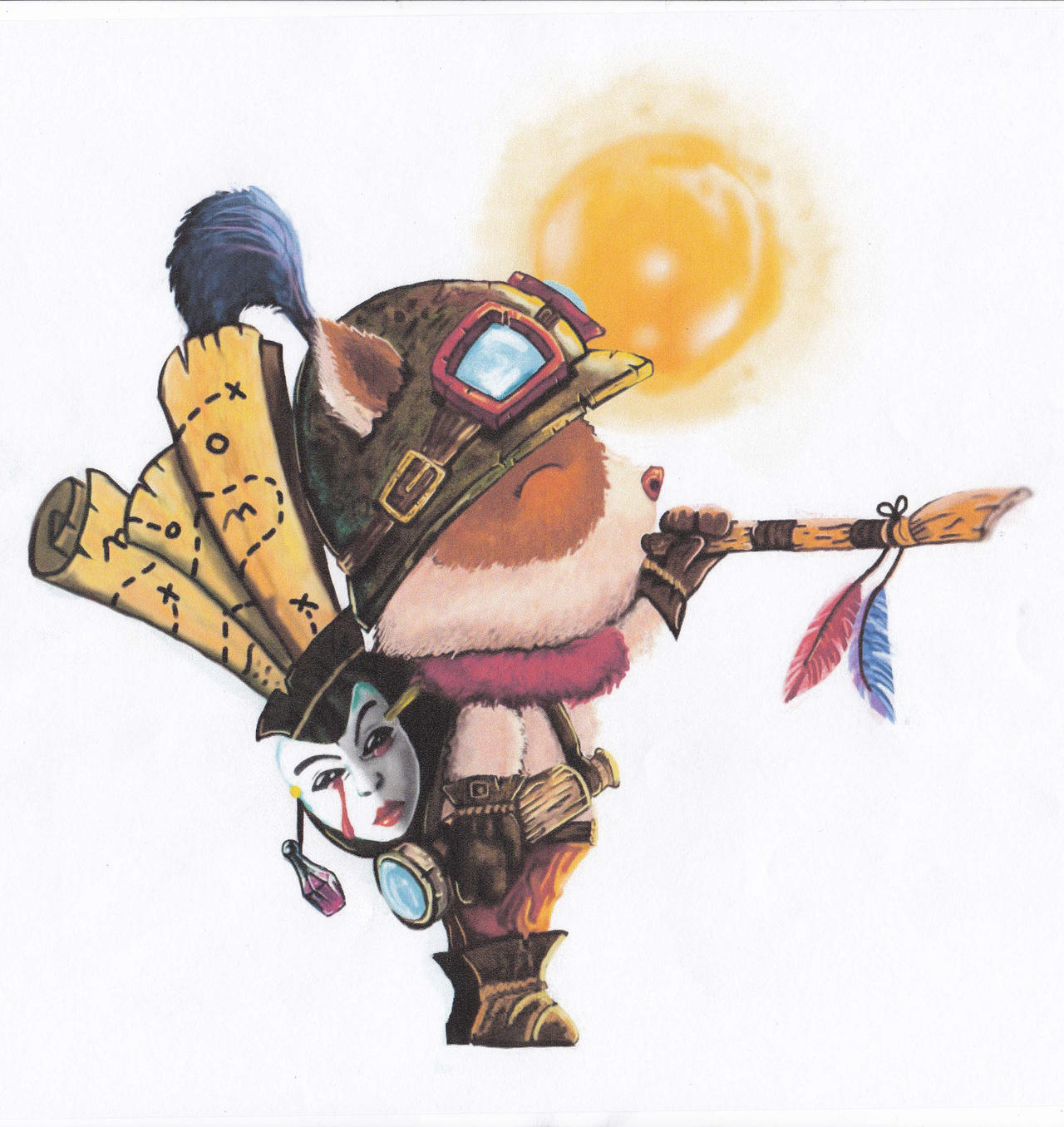 Teemo Fan art by OOXIV on DeviantArt