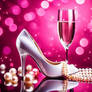 High Heels And Pearls And Champagner -3-