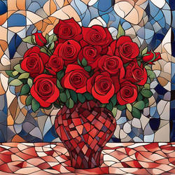 Bouquet Of Red Roses -6-