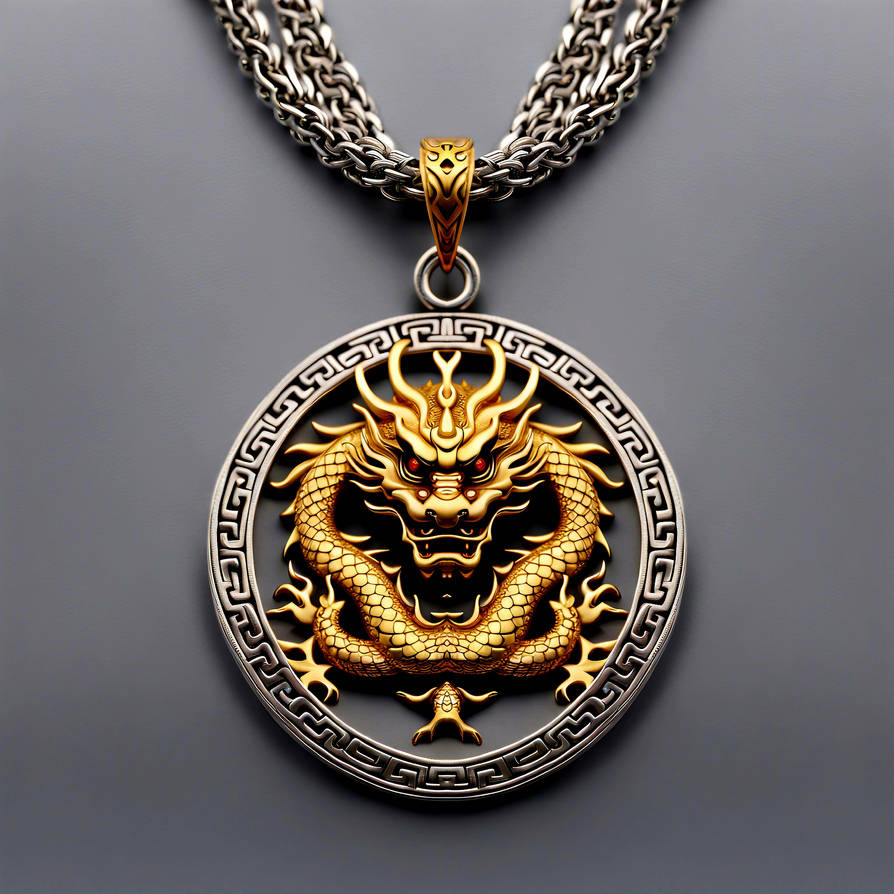 Chinese Dragon Pendant