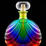 Rainbow Colored Perfume Bottle -1-